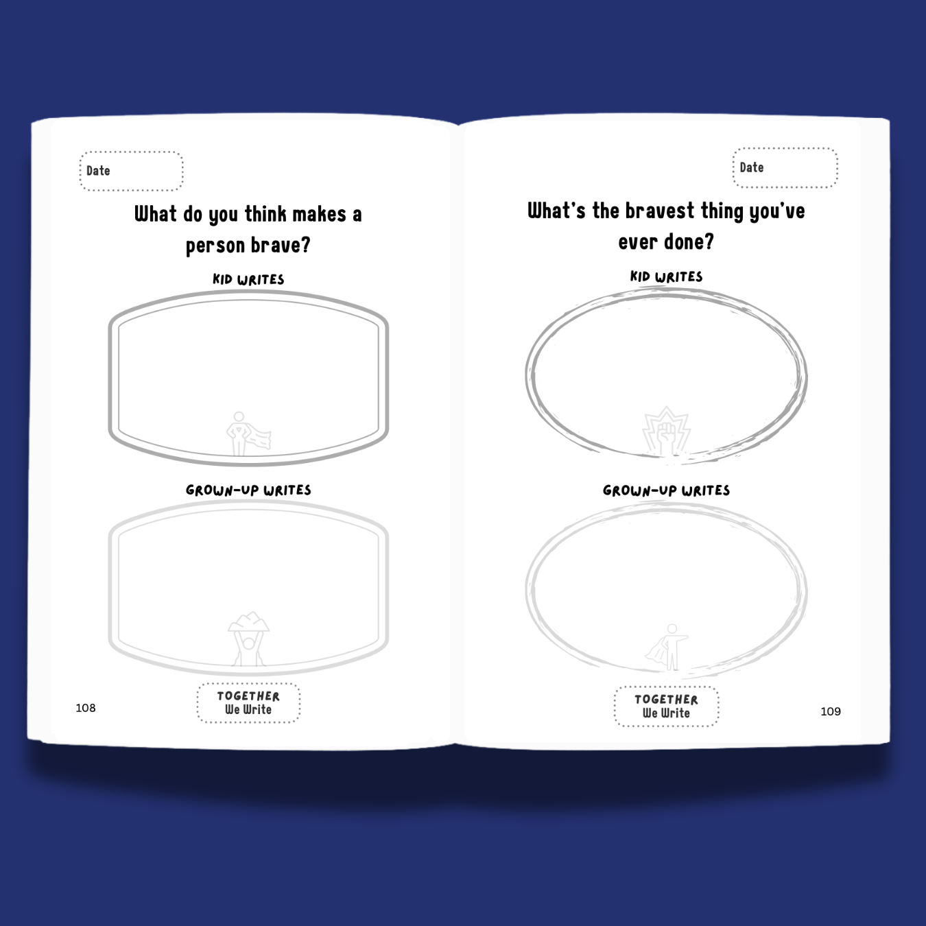 Just You & Me: A Keepsake Activity Journal Ages 7-10: Set of 2